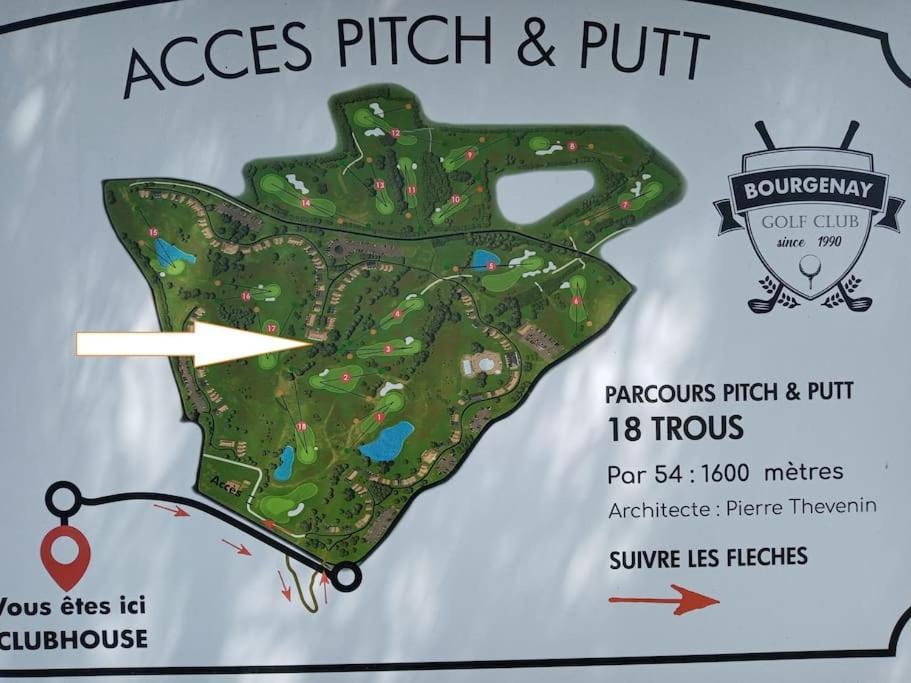 Talmont-Saint-Hilaire Charmant T2 Au Coeur Du Golf De Port Bourgenay מראה חיצוני תמונה